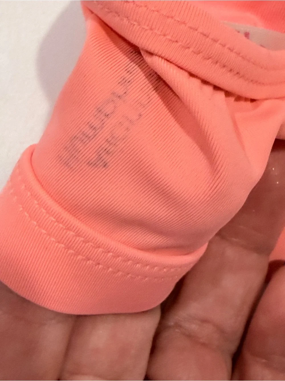 Justice Coral Pink & Aqua Two-Piece Mermaid Swim Set